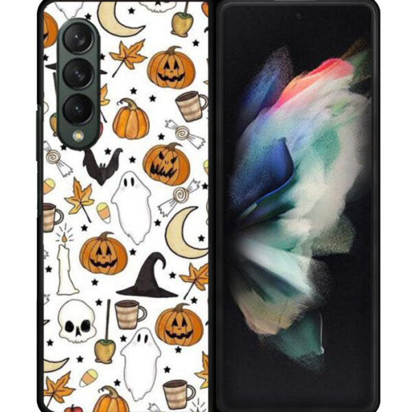 Halloween Pattern Samsung Galaxy Z Fold 4 5G CT9067