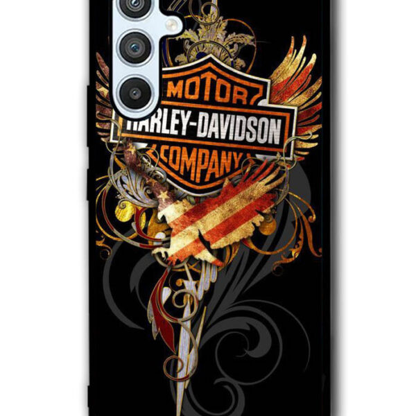 Harley Davidson American Flag Google Samsung Galaxy A54 5G Case CT1411
