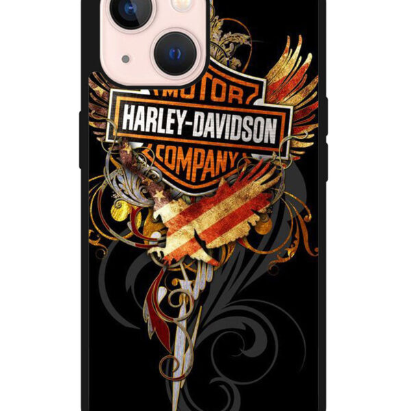 Harley Davidson American Flag iPhone 13 Mini Case CT1411