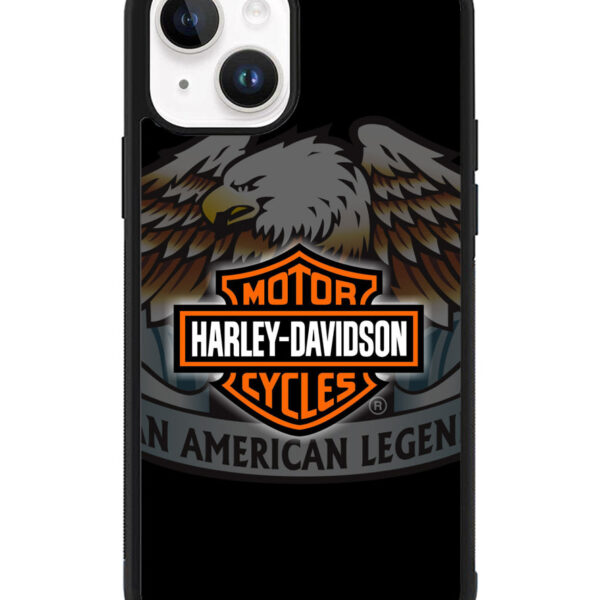 Harley Davidson An American Legend iPhone 15 Case CT5091