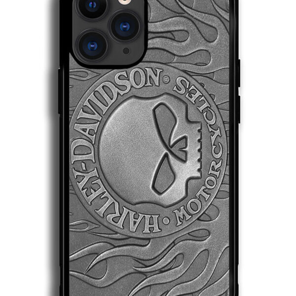 Harley Davidson Emboss iPhone 13 Pro Case CT7033