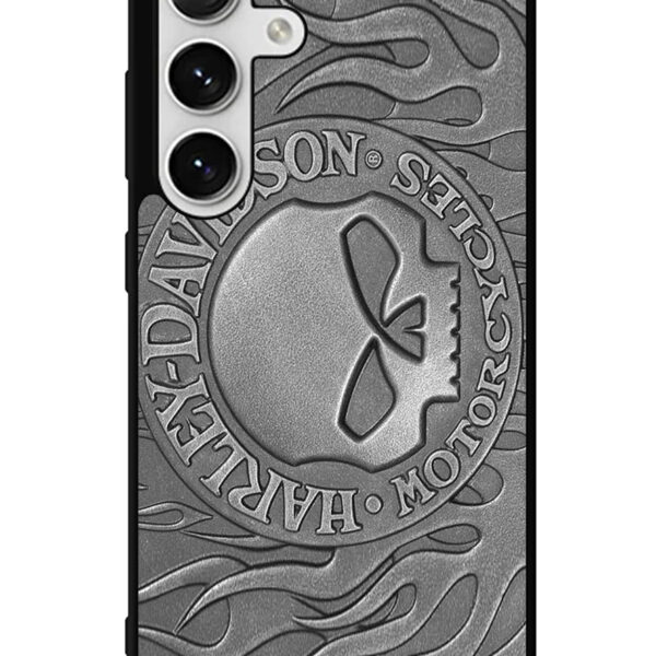 Harley Davidson Emboss Samsung Galaxy S24 5G Case CT7033