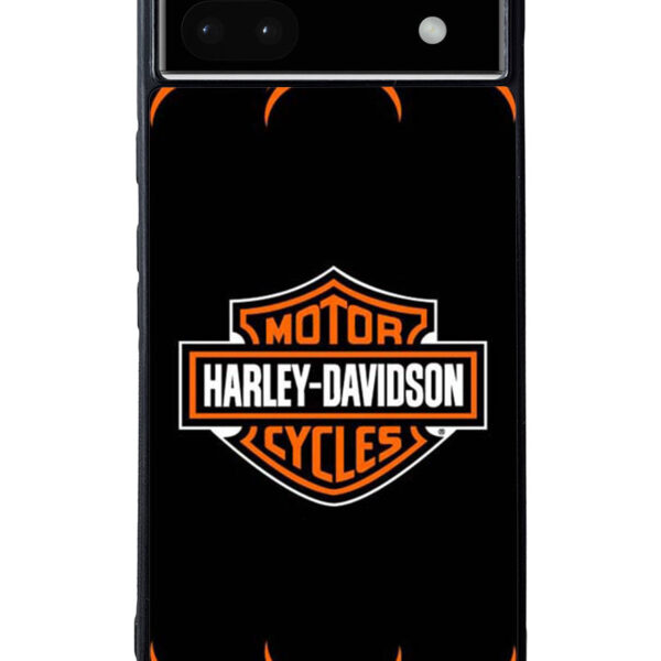 Harley Davidson Fire Logo Cool Google Google Pixel 6A Case CT1873