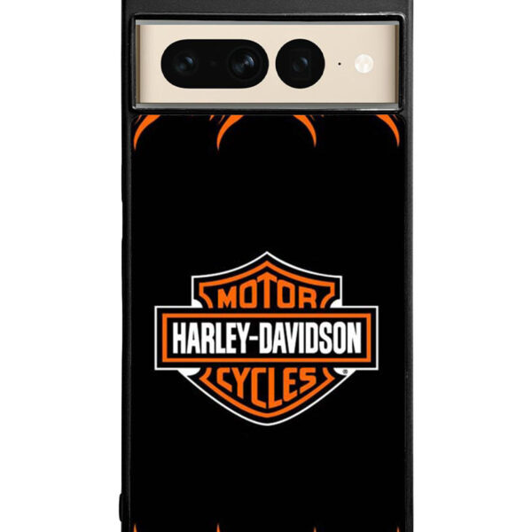 Harley Davidson Fire Logo Cool Google Google Pixel 7 Pro Case CT1873
