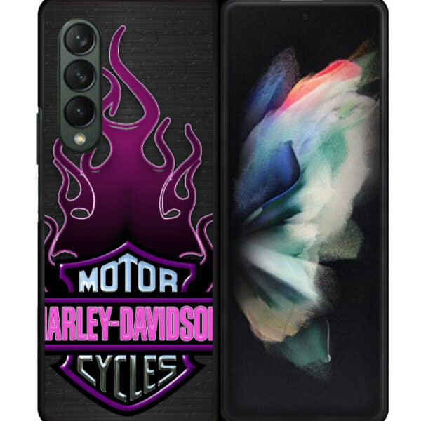 Harley Davidson Logo Google Samsung Galaxy Z Fold 3 5G CT0860