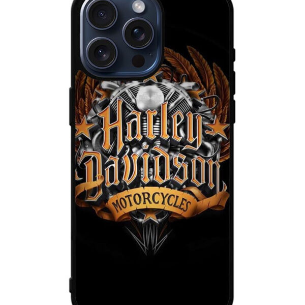 Harley Davidson Logo iPhone 15 Pro Max Case CT1412