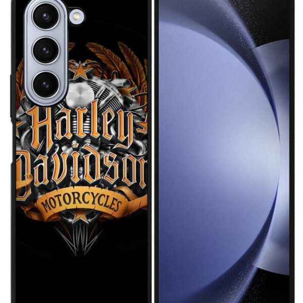Harley Davidson Logo Samsung Galaxy Z Fold 5 2023 5G Case CT1412
