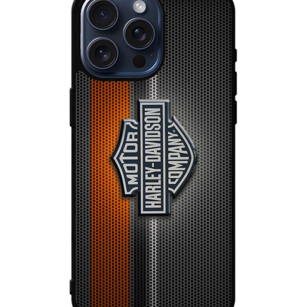 Harley Davidson Metal iPhone 15 Pro Max Case CT6415