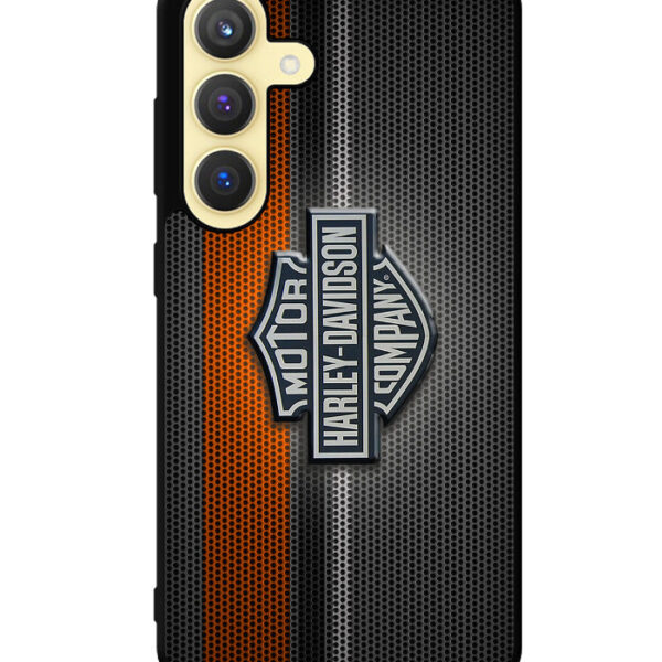 Harley Davidson Metal Samsung Galaxy S24 Plus Case CT6415