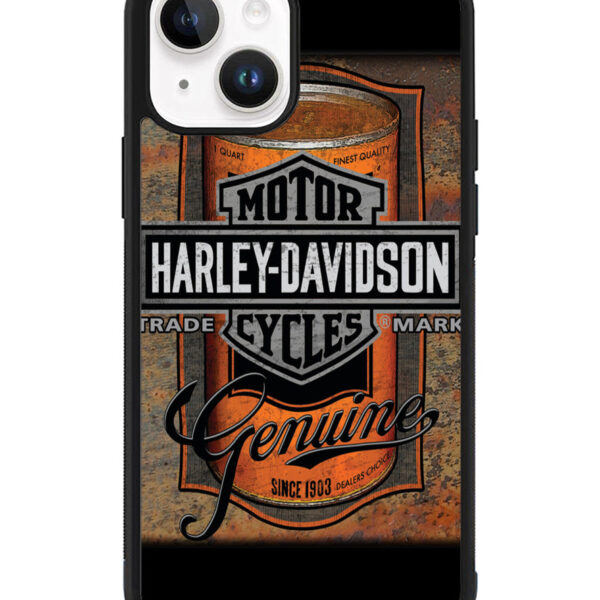 Harley Davidson Oil iPhone 15 Case CT1863
