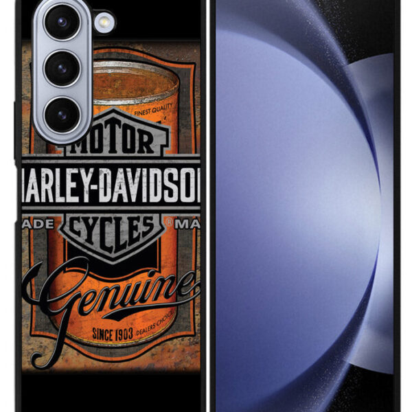 Harley Davidson Oil Samsung Galaxy Z Fold 5 2023 5G Case CT1863