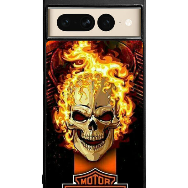 Harley Davidson Racing Google Pixel 7 Pro Case CT1674
