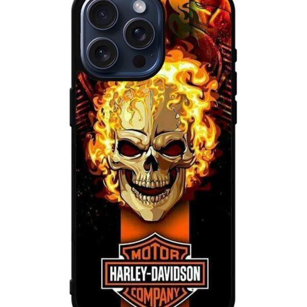 Harley Davidson Racing iPhone 15 Pro Max Case CT1674