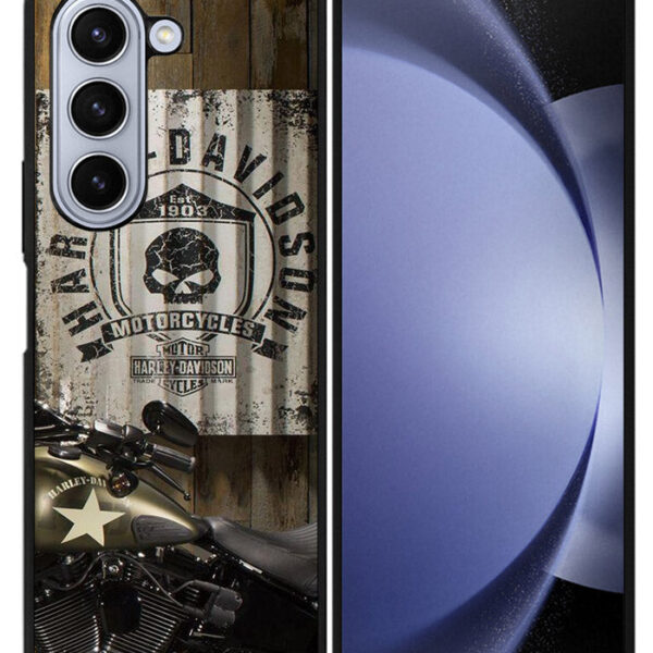 Harley Davidson Samsung Galaxy Z Fold 5 2023 5G Case CT5081
