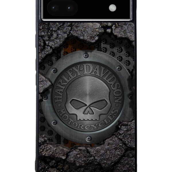Harley Davidson Skull Google Pixel 6A Case CT0124