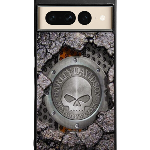 Harley Davidson Skull Google Pixel 7 Pro Case CT5143