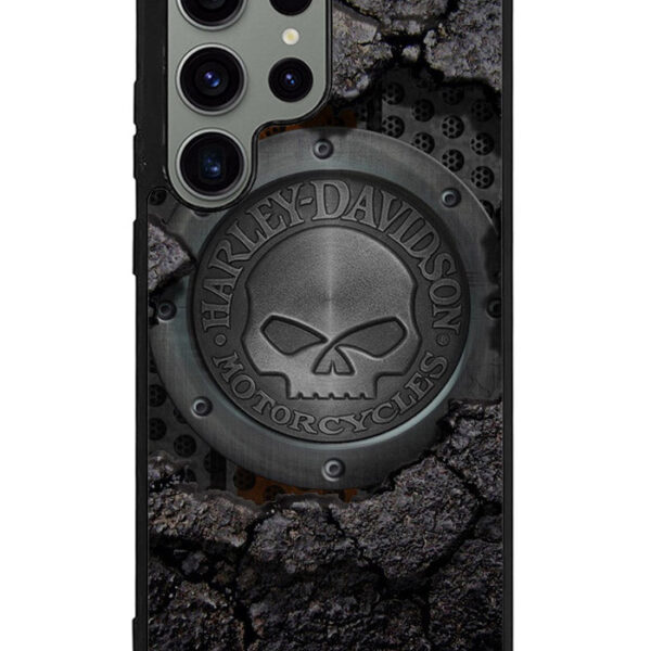 Harley Davidson Skull Samsung Galaxy S23 Ultra 5G Case CT0124