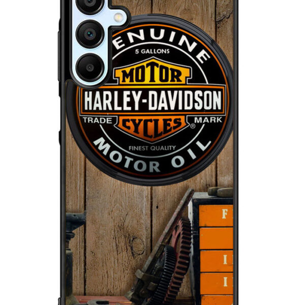 Harley Davidson White Skull Samsung Galaxy A15 5G Case CT1615