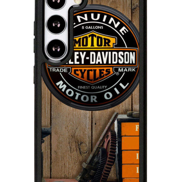 Harley Davidson White Skull Samsung Galaxy S23 5G Case CT1615