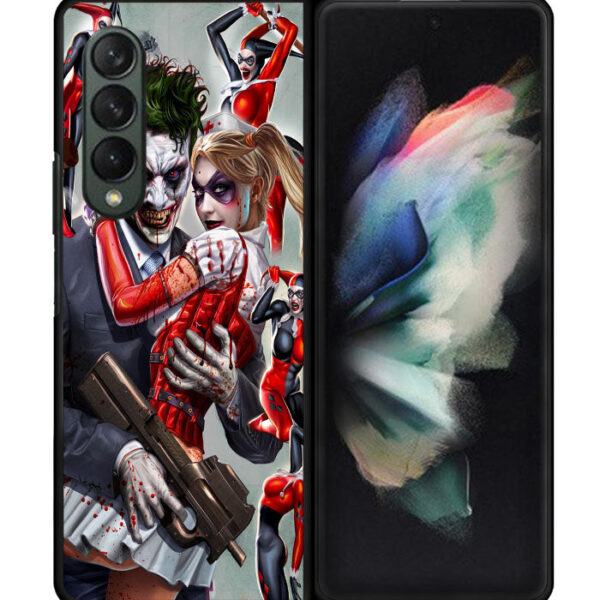 Harley Quinn and Joker Samsung Galaxy Z Fold 3 5G CT0779
