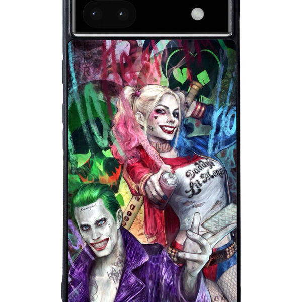 Harley Quinn And The Joker Google Google Pixel 6A Case CT1048