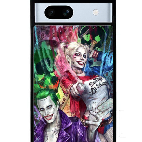Harley Quinn And The Joker Google Google Pixel 7A Case CT1048
