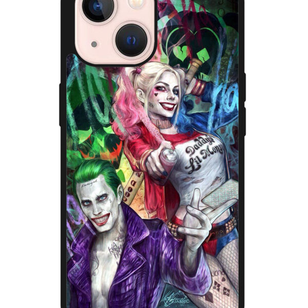 Harley Quinn And The Joker Google iPhone 13 Mini Case CT1048