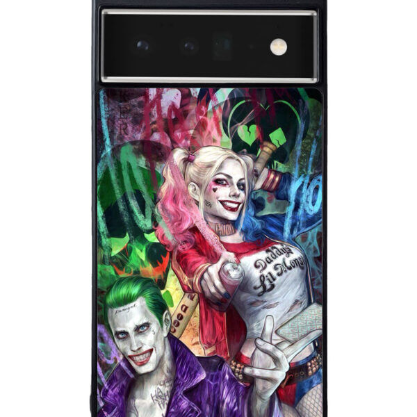 Harley Quinn And The Joker Google Pixel 6 Pro Case CT1048