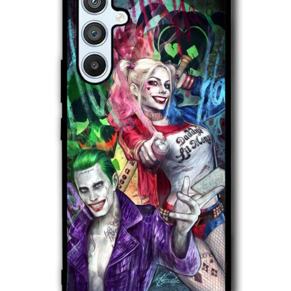 Harley Quinn And The Joker Google Samsung Galaxy A54 5G Case CT1048