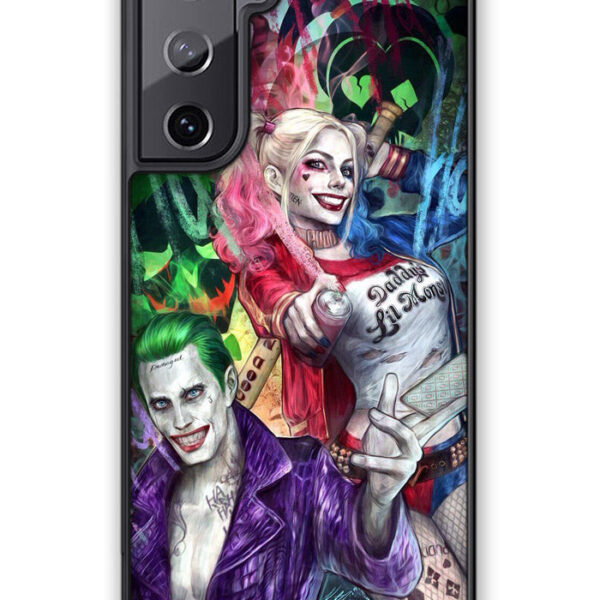 Harley Quinn And The Joker Google Samsung Galaxy S21 FE 5G Case CT1048