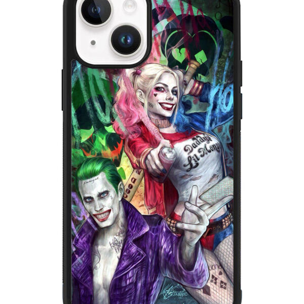 Harley Quinn And The Joker iPhone 15 Case CT1048