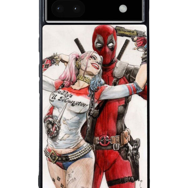 Harley Quinn Deadpool Google Google Pixel 6A Case CT0261