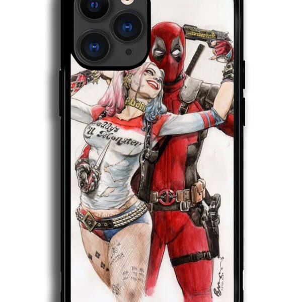 Harley Quinn Deadpool iPhone 13 Pro Case CT5123