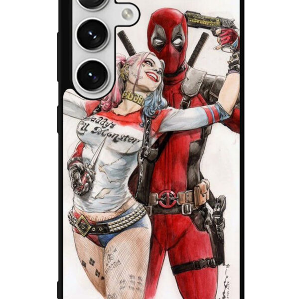 Harley Quinn Deadpool Samsung Galaxy S24 5G Case CT0261