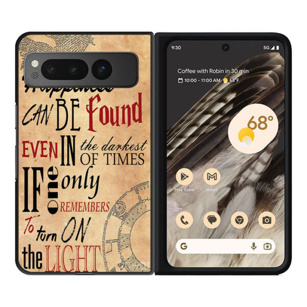 Harry Potter book quote Google Pixel Fold CT0781