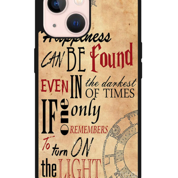Harry Potter book quote iPhone 13 Case CT0781