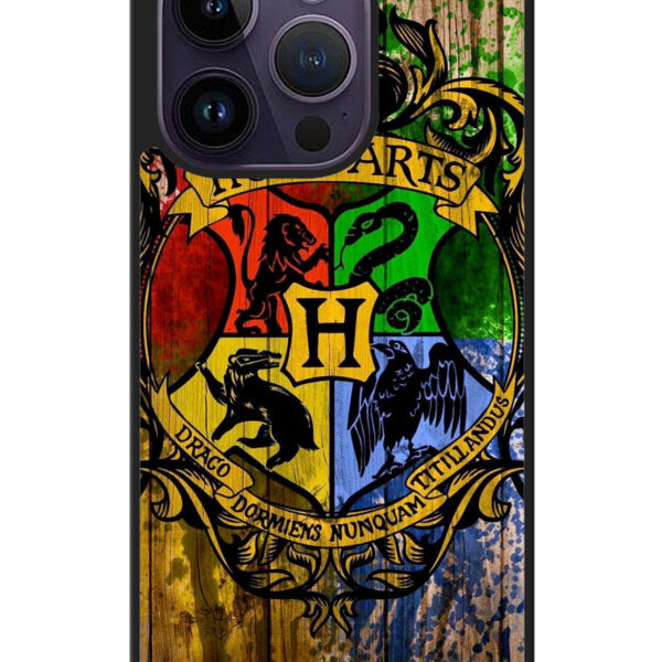 Harry Potter Hogwarts Logo wood iPhone Cases , Samsung Galaxy Cases , Google Pixel Cases , Motorola Cases CT5151