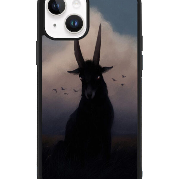 Haunted By Animal Baphomet iPhone 15 Plus Case CT5164