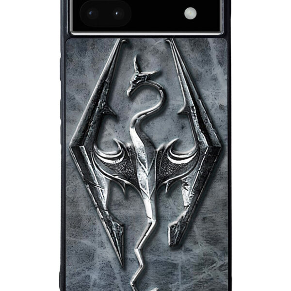 HD Skyrim Logo Google Pixel 6A Case CT0774