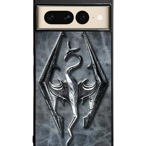 HD Skyrim Logo Google Pixel 7 Pro Case CT0774