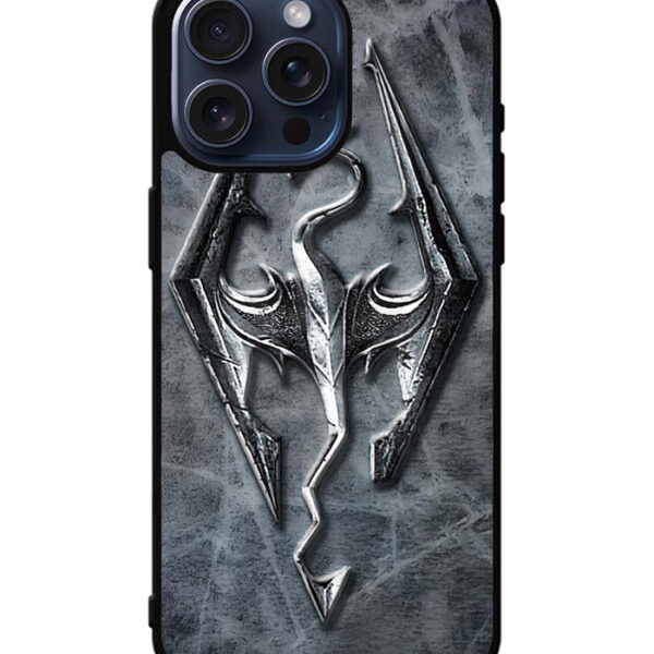 HD Skyrim Logo iPhone 15 Pro Max Case CT0774