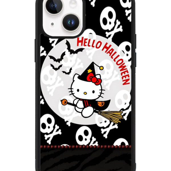 Hello Halloween Kitty iPhone 15 Plus Case CT7425