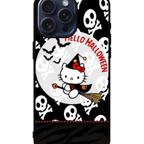 Hello Halloween Kitty iPhone 15 Pro Max Case CT7425
