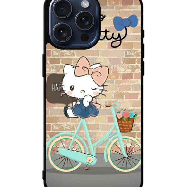 Hello Kitty Bicycle iPhone 15 Pro Max Case CT5209