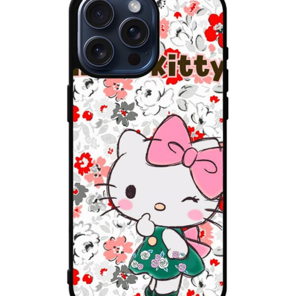 Hello Kitty Cute Flower iPhone 15 Pro Max Case CT1905