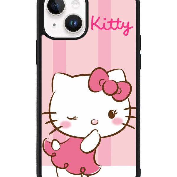 hello kitty cute pink iPhone 15 Plus Case CT1206