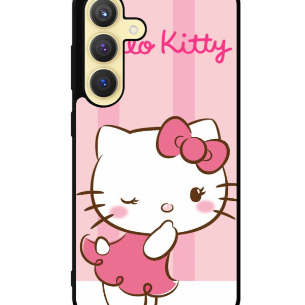 hello kitty cute pink Samsung Galaxy S24 Plus Case CT1206
