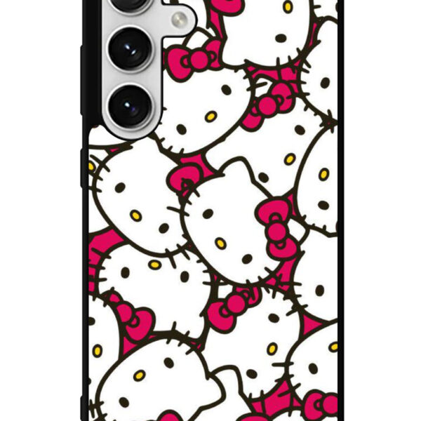 Hello Kitty Face Pattern Samsung Galaxy S24 5G Case CT5206