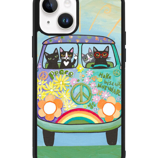 Hippie Cats Road Trip! iPhone 15 Plus Case CT1315