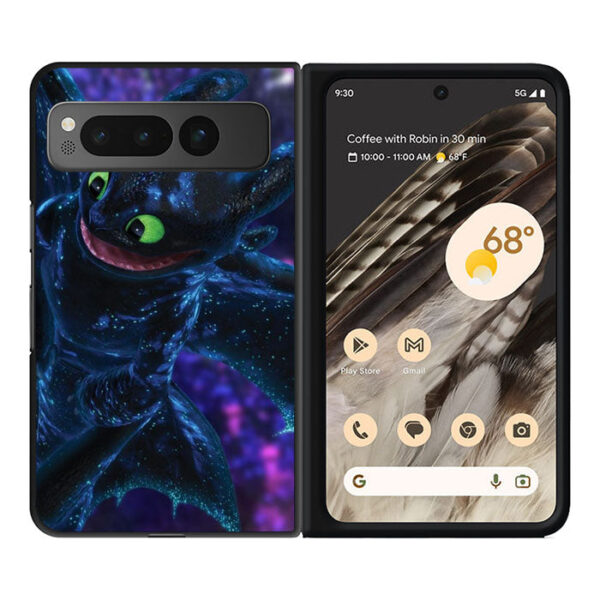 How To Train Your Dragon Decorations Google Pixel Fold CT0040